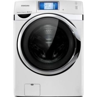 Samsung 4.5 cu. ft. High Efficiency Front Load Washer with Steam in White, ENERGY STAR DISCONTINUED WF457ARGSWR
