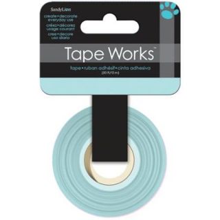 Tape Works Tape .625"X50ft Modern Light Blue