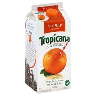 Tropicana Pure Premium Juice, Orange, No Pulp, Original, 64 fl oz (2