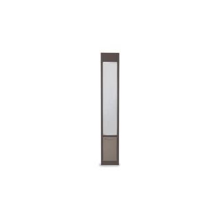 PetSafe Patio Panel Large Bronze Aluminum Sliding Pet Door (Actual 16.375 in x 10.25 in)
