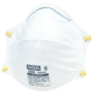 MSA Safety Works N95 Dust Respirator with Odor Filter 10102485