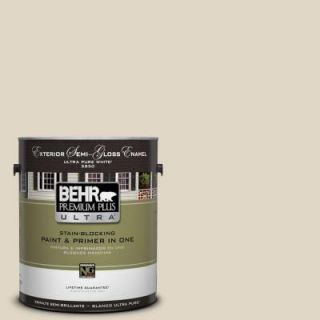 BEHR Premium Plus Ultra 1 gal. #N300 2 Canvas Luggage Semi Gloss Enamel Exterior Paint 585001