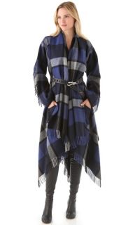 Donna Karan Casual Luxe Blanket Coat