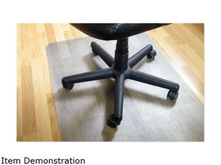 Floortex ECO4860EP EcoTex Revolutionmat Recycled Chair Matt, 48 x 60, Slightly Tinted
