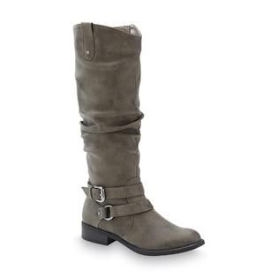 Route 66 Womens Eden 15 Taupe Riding Boot   Clothing, Shoes