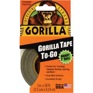 Gorilla Glue Gorilla Tape — 1in. x 30ft. Roll, Model# 6100102