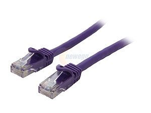 BYTECC C6EB 50P 50 ft. Cat 6 Purple Enhanced 550MHz Patch Cables