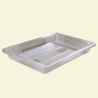 Carlisle 5 gal., 18x26x3.5 in. Polycarbonate Food Storage Box in Clear (Case of 6) 1062007