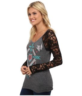 Rock And Roll Cowgirl Long Sleeve T Shirt 48t4251 Black