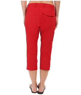 Fjällräven Abisko Capris Trousers Red