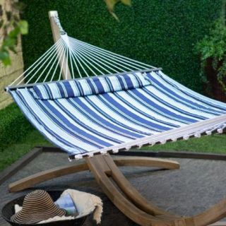 Island Bay 13 ft. Nautical Quilted Hammock