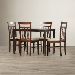 Andover Mills Brickstone 5 Piece Dining Set