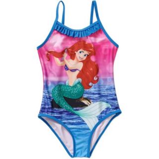 Disney Princess Little Mermaid Ariel Girls' One Piece Swimsuit