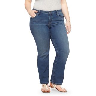 Womens Plus Size Bootcut Denim Jeans Ava & Viv