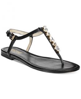 MICHAEL Michael Kors Jayden Jeweled Flat Thong Sandals   Shoes   