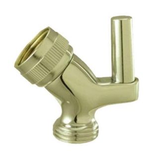Whitehaus Collection Showerhaus Swivel Hand Spray Connector in Polished Brass WH179A2 PBRAS