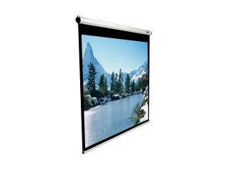 Elitescreens Manual Ceiling/Wall Mount Manual Pull Down Projection Screen (71" 1:1 AR) (MaxWhite) M71XWS1