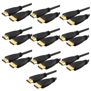 INSTEN 6 foot High speed HDMI Cable (Pack of 10)   14732079