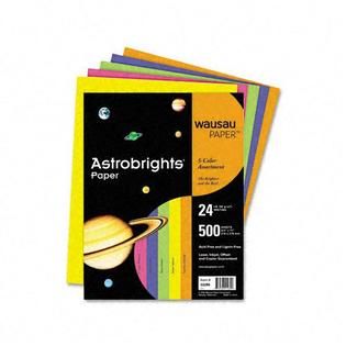 Wausau Paper  Astrobrights® Assorted Colored Papers