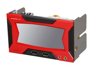AeroCool Strike X Panel Dual 5.25" bay Touch Sensor Control, Color LCD monitoring panels for 5 sets of Temp and Fan speed