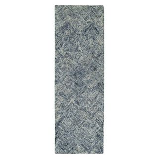 Pantone Colorscape 42111 100% Wool Runner   Gray/Tan (26x8)