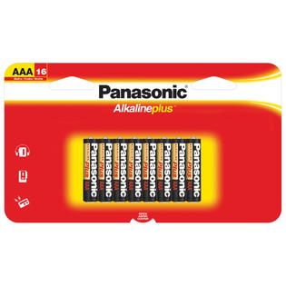 Panasonic Alkaline Plus AAA Batteries—16 Pack   Tools   Electricians