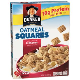 Quaker Cinnamon Cereal 14.5 OZ BOX   Food & Grocery   Breakfast Foods