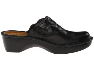Naot Footwear Havana Black Madras Leather/Shadow Grey Nubuck