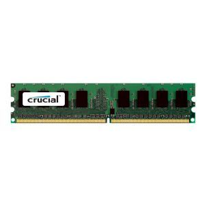 Crucial   DDR2   2 GB   DIMM 240 pin   800 MHz / PC2 6400   CL5   1.8 V   unbuffered   ECC