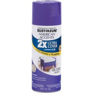 Rust Oleum American Accents Ultra Cover 2x, Gloss Purple