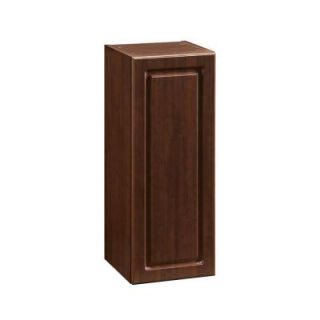 Heartland Cabinetry Ready to Assemble 12x29.8x12.5 in. Wall Cabinet with 1 Door in Cherry 8015405P