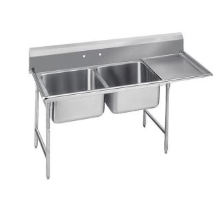 930 Series Double Seamless Bowl Scullery Sink by Advance Tabco
