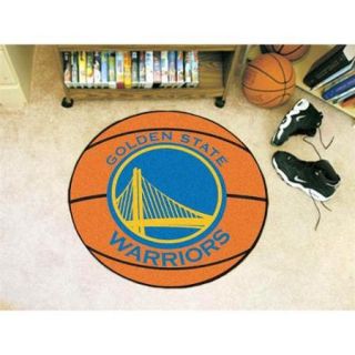 NBA Golden State Warriors Nylon Face Basketball Rug