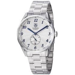 Tag Heuer Mens Carrera Silver Dial Stainless Steel Automatic Watch