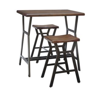 Signature Design by Ashley 3 Piece Counter Height Pub Table Set