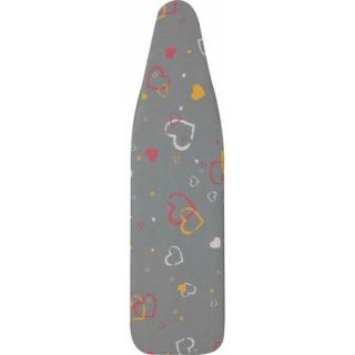 Household Essentials Ultra Series Ironing Board Cover and Pad, Mica Sparkle Hearts