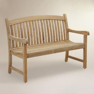 Tiga Teak Garden Bench