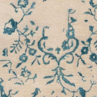 Surya Banshee Parchment/Blue Area Rug