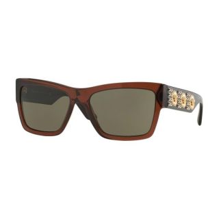 Versace Mens VE4289 Brown Plastic Butterfly Sunglasses   17840608