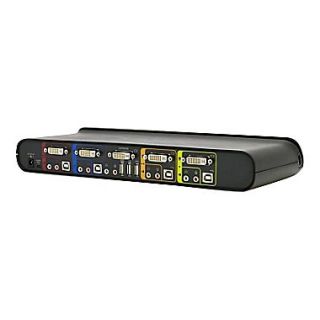 Belkin F1DD104L USB/DVI KVM Switch, 4 Ports