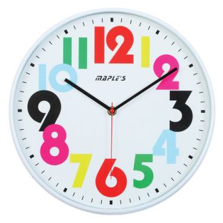 Décor Clocks Wall Clocks Maples Clock SKU MAP1117