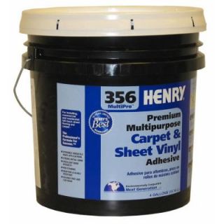 Henry 356 4 Gal. Multi Purpose Sheet Vinyl and Carpet Adhesive 12075