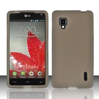 Insten Trans Smoke Silicone Soft Skin Case Cover For LG Optimus G/Eclipse 4G LTE LS970
