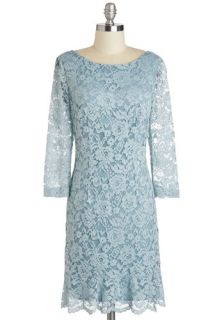 Blazing Beauty Dress in Mist Blue  Mod Retro Vintage Dresses