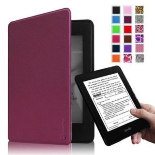 All New  Kindle Paperwhite Case   Fintie [Blade X1] Premium Protective Smart Shell Leather Cover, Purple