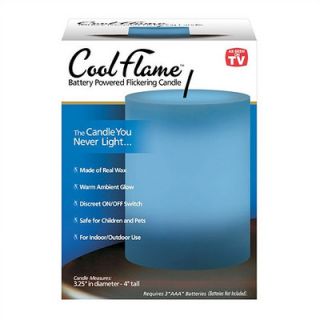 As Seen On TV Cool Flame Pillar Candle