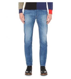 DIESEL   Buster 0850 slim fit tapered jeans