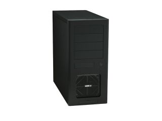LIAN LI PC 8B Black Aluminum ATX Mid Tower Computer Case