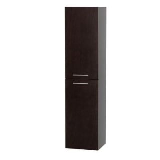 Wyndham Collection Bailey 13.5 in. W x 12.25 in. D x 56 in. H Wall Cabinet in Espresso WCV205ES