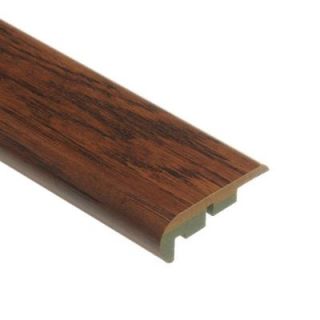 Zamma Cleburne Hickory 3/4 in. Thick x 2 1/8 in. Wide x 94 in. Length Laminate Stair Nose Molding 013541525